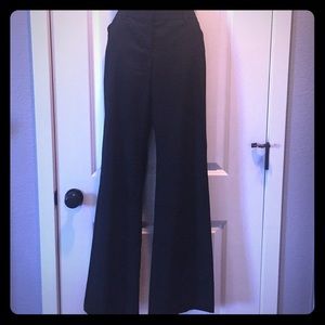 Pinstripe black express pants
